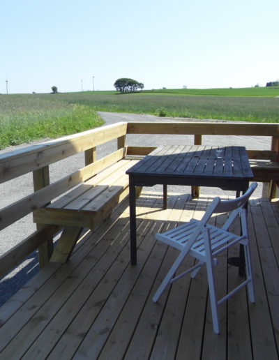 Private Outside Deck, The Barn End